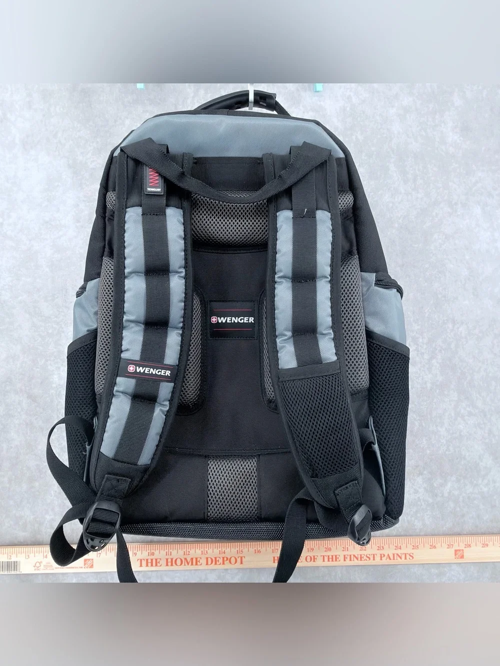 SwissGear Wenger Black & Gray Laptop Backpack